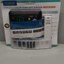 La Crosse Technology Color Forecast Station - Large Display, Temperature/Humidity Alerts, Seasonal Scenes - Indoor/Outdoor Monitoring, HI/LO Records, Barometric Pressure - Atomic Time, DST Updates (12.30 L x 2.00 W x 10.65 H)