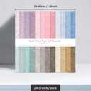 Scrapbook Paper Pack ,12x12 inch Colorful Specialty Double-Sided Patterned Decorative Craft Paper for DIY Background Card Making Photo Album