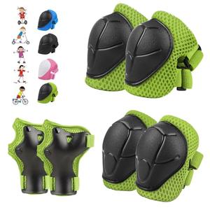 6PCS Kids Protective Gear Set, Knee Pads for Kids 3-10 Years Old, Toddler Elbow Pads, Wrist Guards, Skating Cycling Bike Rollerblading Scooter, Upgraded & Durable Material, Boys, Girls,Youth, Green 6PCS Kids Protective Gear Set, Knee Pads for Kids 3-10 Years Old, Toddler Elbow Pads, Wrist Guards, Skating Cycling Bike Rollerblading Scooter, Upgraded & Durable Material, Boys, Girls,Youth, Green