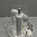 Electric Toothbrush with Water Flosser - Wireless Charging 3 in 1 Flossing Toothbrush - 500ML Professional Cordless Brush and Flosser in One - 5 Brush Modes & 3 Floss Speed (White)