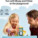 LEGO Bluey Playground Fun with Bluey and Chloe Sensory Building Blocks - Preschool Pretend Play & Learning Toys for Kids - 4 Year Old Girl & Boy Birthday Gifts - 11201