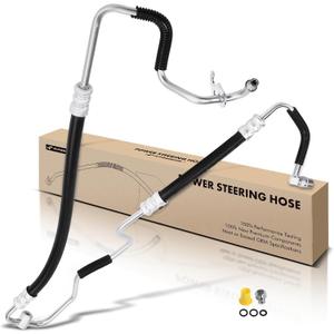A-Premium Power Steering Pressure Line Hose Assembly Compatible with Ford Crown Victoria 2003-2011, Grand Marquis 2003-2004 & Lincoln Town Car 2003-2011 & Mercury Grand Marquis, Marauder
