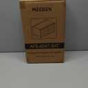 MEEDEN 6-drawer Wood Artist Supply Storage Box, Portable Beechwood Multifunctional Pencil Brush Organizer Wood Box with Drawer&Compartments for Pastels, Pencils, Pens, Makeup Brushes(Deep Walnut)