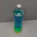 Liquid Motion Lamp with Black Base Glitter Lamps with Yellow Wax in Blue Water for Adults Night Light for Kids Boys Girls Great for Home Office Bedroom Decoration Christmas Birthday Present (16")