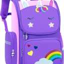 HT HONOR . TRUST Kids Backpack for Girls Kindergarten Girls Backpacks Ages 4-6 Children Preschool Bookbag 15inch School bags 4 5 6 Years Old