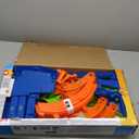 Hot Wheels Toy Car Track Set Action Epic Crash Dash with 1:64 Scale Vehicle & 5 Action Zones, Powered by Motorized Booster 