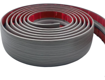 T Molding Flexible Self Adhesive T Shape Floor Transition Strip Bendable T Rubber Trim T Transition Strip for Tile to Laminate Flooring (300 × 5cm C)