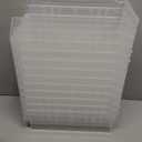 Akro-Mils 30130 Plastic Shelf Bins, Heavy Duty Storage Bins for Garage, Closet, and Drawer Organization, 12-Inch x 6-1/2-Inch x 4-Inch, Clear, 12-Pack