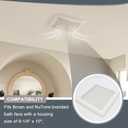 Thaekuns FGR300 Grille Cover for Broan-NuTone Roomside Series Bathroom Ventilation Fan