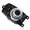 9206444 Multimedia Switch Controller Joystick - Compatible with BMW 5 7 X3 Series F07 F10 F11 F01 F02 F03 F04 F25 Hybrid 2007-2017 - Replaces OEM Part Numbers 65829206446, 65829212451