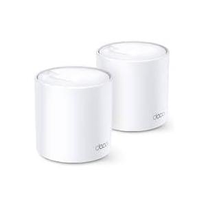 Deco X20 Mesh WiFi System, AX1800 Dual Band, 2-Pack, Whole Home Coverage