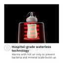 Baby Brezza AirSwirl Waterless Baby Bottle Warmer - Hospital-Grade Safe Warming for Breastmilk + Formula - No Hot Spots, No Water - Works with Nearly All Bottles