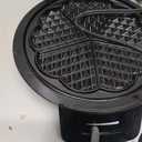 Mueller Heart 5 Waffle Maker, Waffle Iron, Adjustable Browning Control & Nonstick, Cool Touch Handle, Easy to Clean, Small Kitchen Appliances