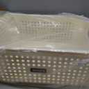 Wheeled Laundry Basket, 80L Large Capacity Dirty Clothes Basket, Breathable Clothing Storage Box, Suitable for Bedroom, Bathroom & Laundry Room, medium size