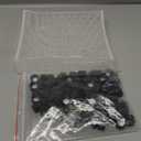 100Pcs 1 Dram Glass Sample Bottles with Screw Caps - Liquids (5ml, Clear)