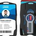 Sheildcase RSA Token Badge Holder, (Holds up to 2 Badges and 1 RSA SecurID Token), Shockproof, Black