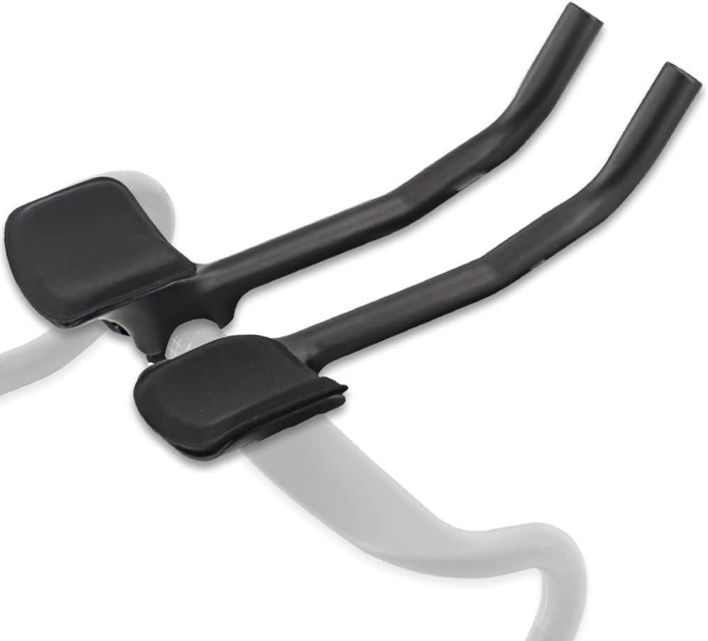 Bike Handlebar Extender, RXL SL Bike Rest Handlebar Triathlon Bike Handlebar TT Aero Bars For Road Bike 50 Aero Bars Clip On Aero Bars Bicycle Aero Bars Road Bike Profile Designs Aero Bar (360mm)