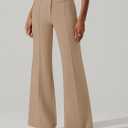 NIMIN Womens Dress Pants High Waisted Business Casual Flare Pants Work Trousers 2025 Fashion Outfits with Pockets (XXL)