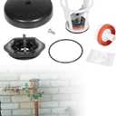 Toolixor RK12-420 Repair Kit Compatible with Zurn Wilkins 1/2" & 3/4" Model 420 and 420XL Pressure Vacuum Breaker (PVB) Complete Maintenance Kit Includes Internal Parts & Canopy