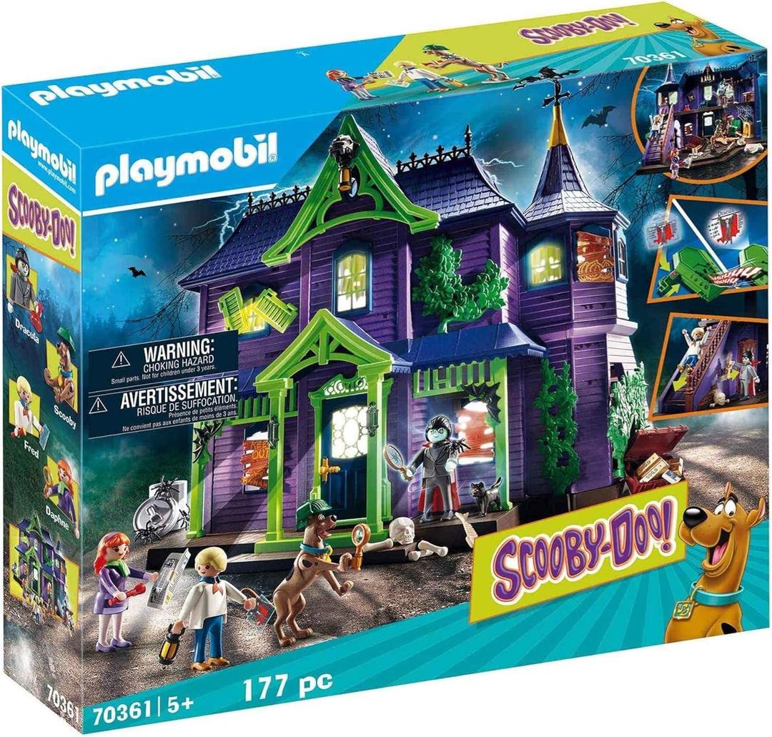 Playmobil Scooby-DOO! Adventure in The Mystery Mansion Playset