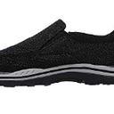 Skechers Men's Expected Gomel Slip-On Loafer, Black, 8.5 size