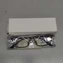 Fullwosing Myopia Glasses Stylish TR90 Frame Eyeglasses Nearsighted Shortsighted Glasses for Men Women -6.00