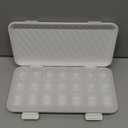 Pill Organizer 3 Times A Day - GloDeals Weekly Pill Organizer 2 Times A Day, Large Pill Box 7 Day Medicine Organizer Pill Case, Pill Container Holder, Daily Pill Box 3 Times A Day, for Vitamin, White