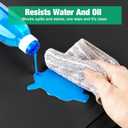 Under Sink Mat 28 X 19, Waterproof Silicone Cabinet Kitchen Liner, Black