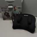 Neck Massager Pillow, Neck and Shoulder Relaxer with Heat, 3 Modes and Strengths, Neck Massager for Pain Relief Deep Tissue, Remote Control, Gift for Women Men Parents Christmas,Black