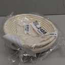 Dimpola Banneton Bread Proofing Basket - 9 inch Banneton Basket Set of 2 Sourdough Proofing Basket Round Proofing Bowls Handmade Rattan Baskets and Liners