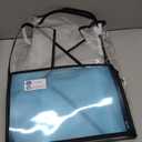 Stroller rain Cover, Baby Stroller rain Cover Universal Stroller Weather Shields, Travel Weather Shield Windproof and Waterproof with Waterproof Zip, Good air Circulation, Food-Grade EVA Material (Transparent)