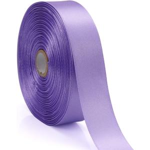 3 x 1 inch, Light Purple Ribbon for Gift Wrapping 50 Yards Perfect Wedding Party Wreath Sewing DIY Hair Accessories Decoration Floral Hair Balloons Other Projects