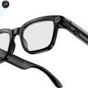 AI Smart Glasses with Camera & Video 1080P HD, Wearable Video Recording Glasses, Hands-Free First-Person View for Live Vlog, Travel and Sports