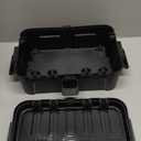 Flemoon Large Outdoor Electrical Box (12.5 x 8.5 x 5 inch), IP54 Waterproof Extension Cord Cover Weatherproof, Protect Outlet, Plug, Socket, Timer, Power Strip, Holiday Light Decoration, Black