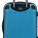 Rockland London Hardside Spinner Wheel Luggage, Carry-On 20", Turquoise