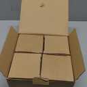 G25 Globe LED Edison Light Bulbs, 6W Equivalent to 60W, 2500K Warm White Flexible Spiral Filament Light Bulbs, Dimmable Vintage LED Bulb, G80 Antique Edison Bulbs, Amber Glass, E26, 4 Pack