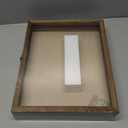 GraduatePro Shadow Box Frame 11x14 Display Case with Linen Back, Real Glass Window Door with Hinge, Picture Frame Wedding Bouquet Memorabilia Medals Photos Memory Box for Keepsakes, Carbonized Black