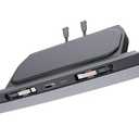 USB Docking Hub for Tesla Model 3/Y Waterproof - Fast Charger for Model Y/3 Accessories 2024 2023 2022 2021 4Ports Retractable Docking Station, 2 Type-C Fast Charging Cables (Not Fit Model 3 2024)