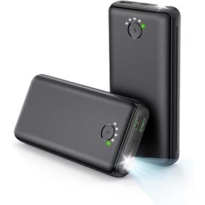 Portable Charger Power Bank 40000mah, USB C Fast Charging 22.5W External Battery Pack Phone Charger Quick Charge with 3 Outputs & 2 Inputs for iPhone 16/15 Samsung Android Camping Travel Essentials