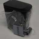 Cesun Small Bathroom Trash Can with Lid Soft Close, Step Pedal, 6 Liter / 1.6 Gallon Stainless Steel Garbage Can with Removable Inner Bucket, Anti-Fingerprint Finish (Matt Black)