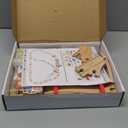 Tiny Land 55PCS Wooden Train Set - Compatible with Major Brand Tracks, Educational Toy for Toddlers & Kids Ages 3-7, Durable Wooden Railway Tracks