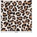 2 x Magic Self-Adhesive Cosmetic Makeup Storage Bag for Travelling, Protectable Travelling Organizer, Easy-Packing Cosmetic Bag Magic Patch Cloth, Camera Lens Protection Wrap, Camera Bag, (Gold Leopard)