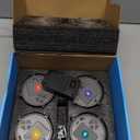 Joyublly Buzzers for Trivia Games, Rechargeable Answer Buzzers for Classroom with Light, Show Who Buzzed First, 4 Modes, 50m(164Ft)-Buzzer System for Game Show, School, Jeopardy, Family Feud Night