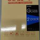 2-PACK 10 inch Tablet Screen Protector, Ultra-Clear Anti-Scratch Tempered Glass 10.1 inch Tab,Compare size of Tempered Glass Film with Size of your Tablet