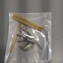 200pcs Micro Silicone Rings Hair Extensions Kit I-tip Hair Extension Pliers Micro Pulling Hook Needle Loop Threader and Micro Silicone Links (Black)