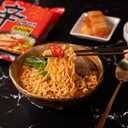 Nongshim Ramen Noodles, Gourmet Instant Ramen, Premium Microwavable Noodle Soup, Spicy Shin, Family Pack, 4.23 Ounce (Pack of 20)
