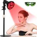 Red Light Therapy for Body and Face, Infrared Red Light Therapy Device with Adjustable Stand, 660nm ＆ 850nm Desk Red Light Therapy Lamp for Neck, Knee Pain Relief, Skin Wellness