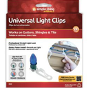 2pcs Simple Living Solutions Universal Light Clips, 100-Count