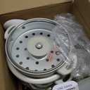 AROMA Rice Cooker, 2-Cup (Uncooked) / 4-Cup (Cooked), Steamer, Grain Cooker, Soup Maker, Oatmeal Cooker, Auto Keep Warm, 1 Qt, White, ARC-302-1NG