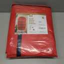3 x ZOBER Upright Christmas Tree Storage Bag With Drawstring Hem- Fits 7.5 Ft Trees - Oxford Waterproof Fabric Christmas Tree Bag For Storage Box For Xmas - Strong, Durable Straps & Handles - Red